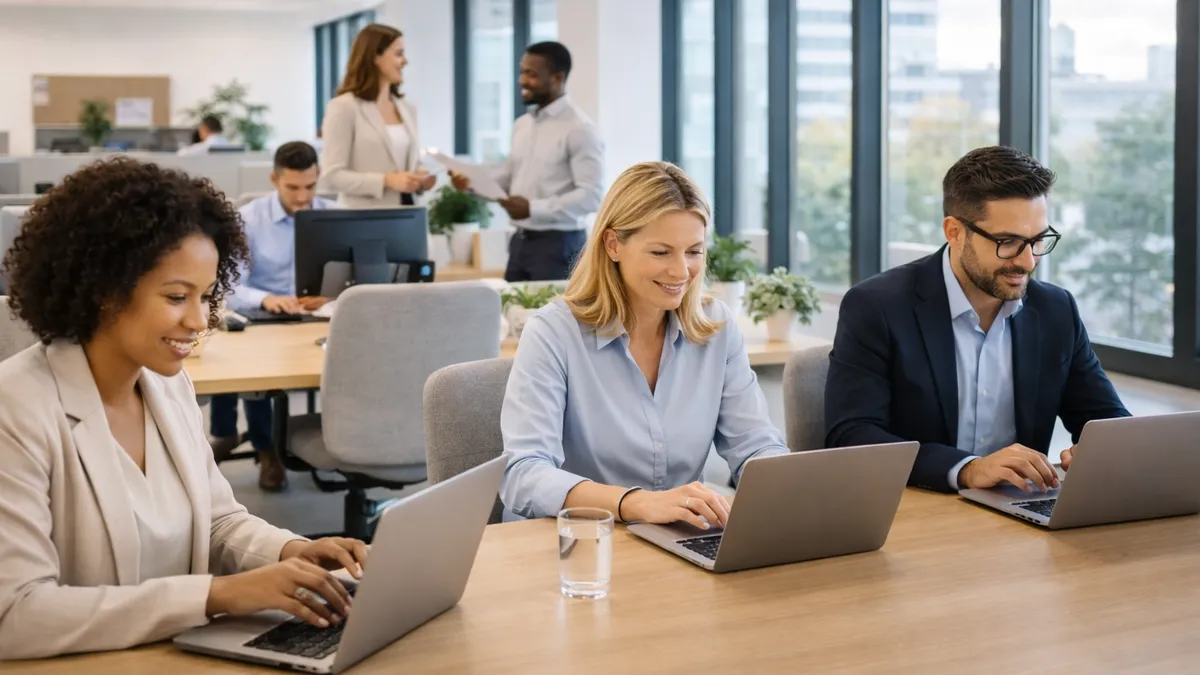 Illustration av arbetsrätt